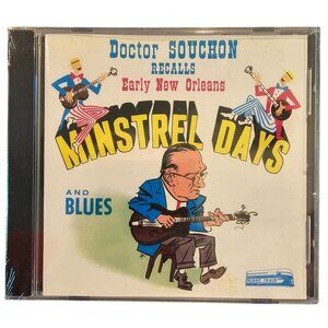 Dr. Souchon Recalls Early New Orleans Minstrel Days & Blues Music CD  37746cd